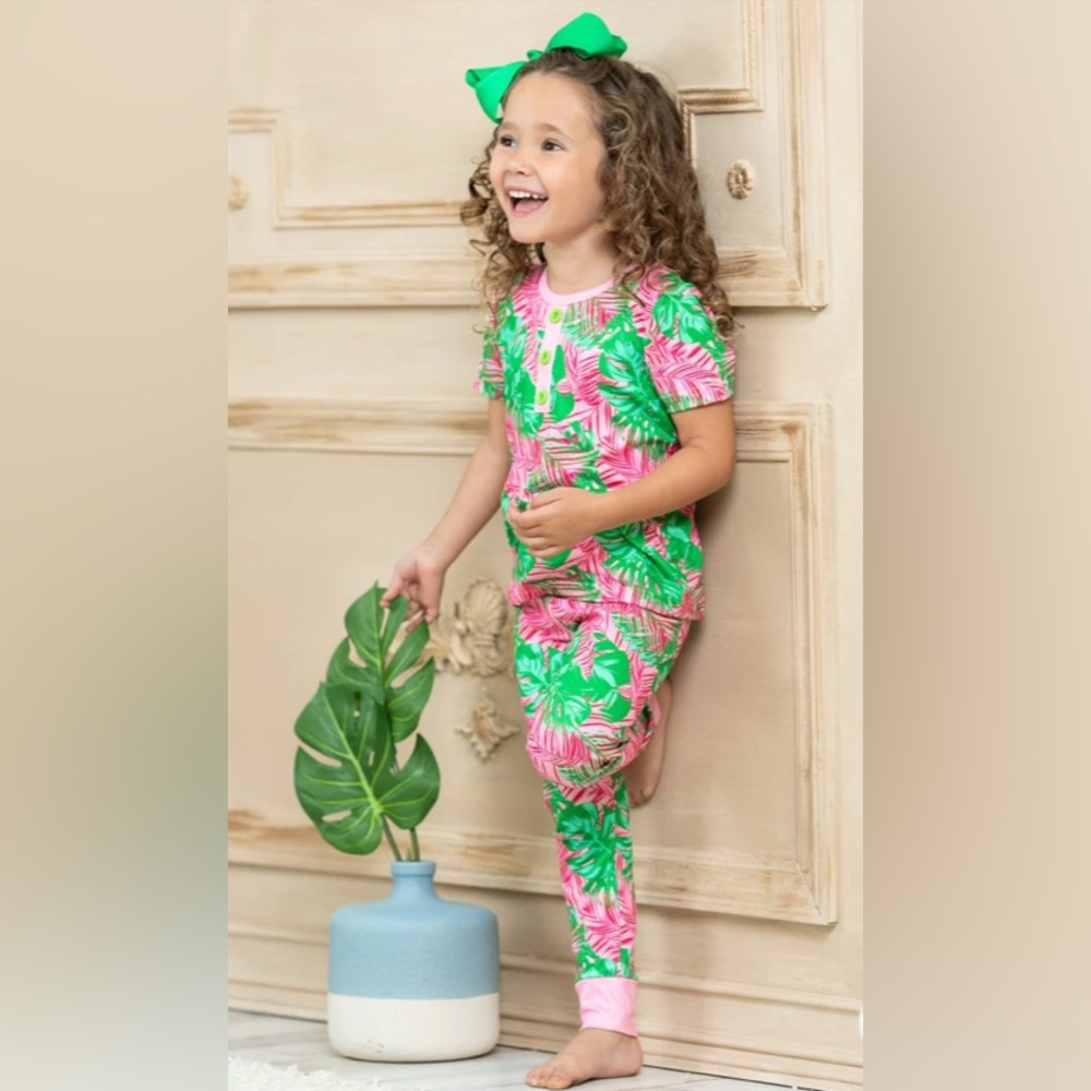 Mia Belle Girls • Pajama Set - Picture 2 of 6